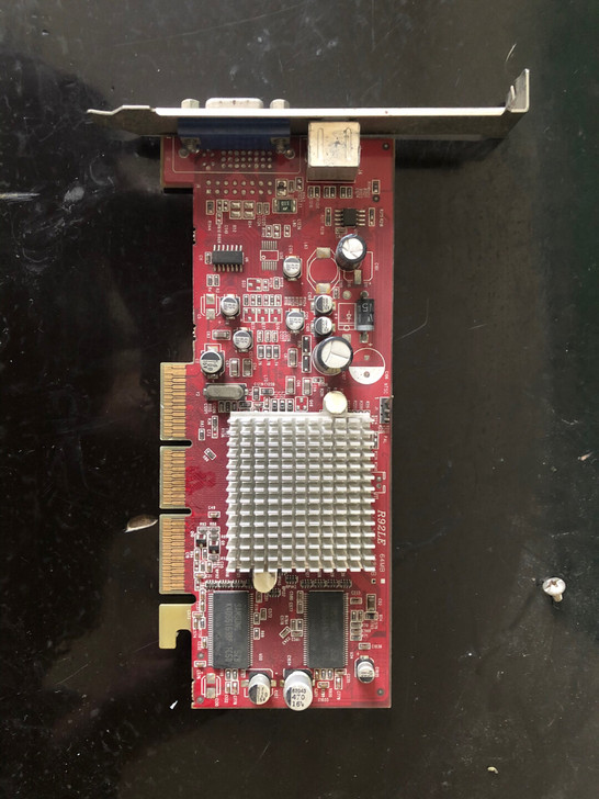 电脑显卡，ATI  ddr  型号未知，不...