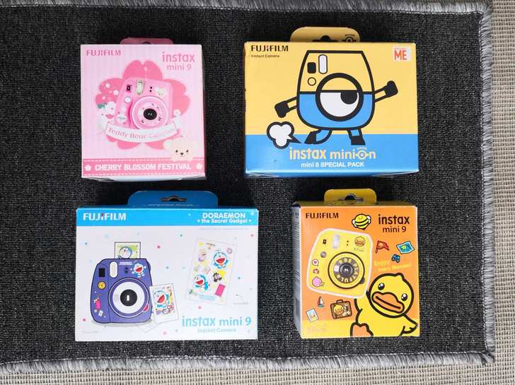 富士 MINI9哆啦A梦/小黄鸭/小黄人/...