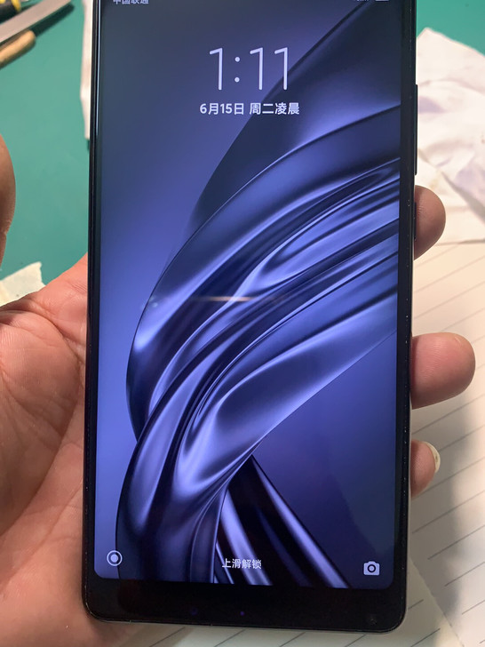 手机型号:小米mix2。6+128 无锁
