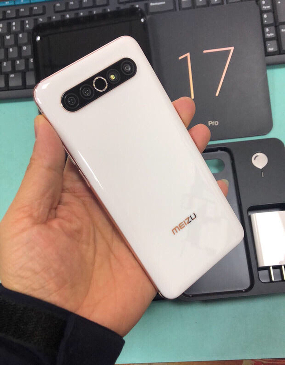 魅族17pro 12+256定白99新全套...