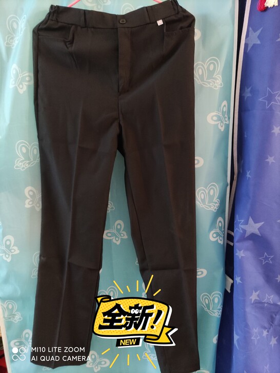 春秋长裤工作裤休闲裤，腰围22半松紧，裤长...