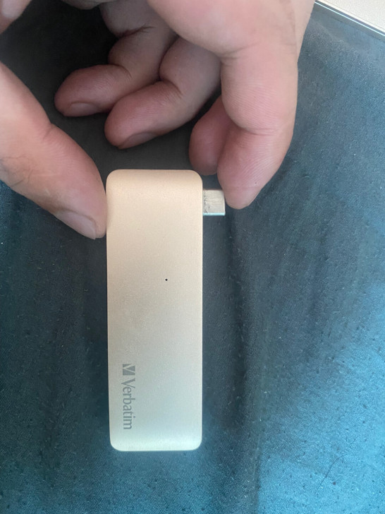 Verbatim 苹果电脑拓展坞转换器转换...