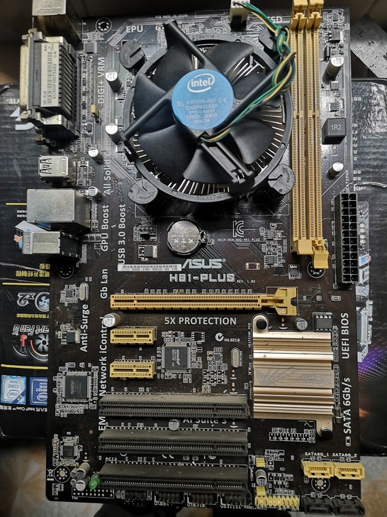 i3 4160CPU+华硕H81大板！拍下...