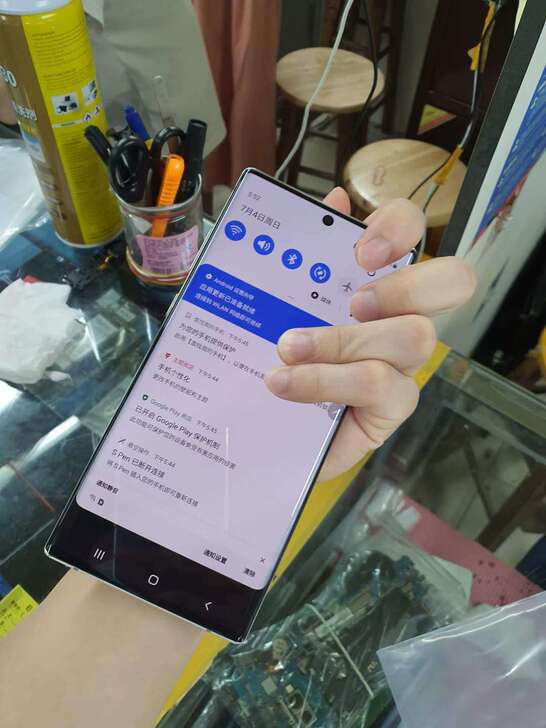 三星Note10+5G,白色,美版,自用