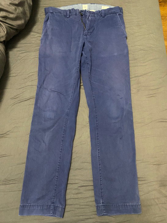 GAP 男士休闲裤 170 可穿 复古蓝