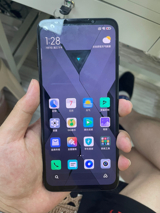 黑鲨游戏手机3s 12128 单机 无账号...