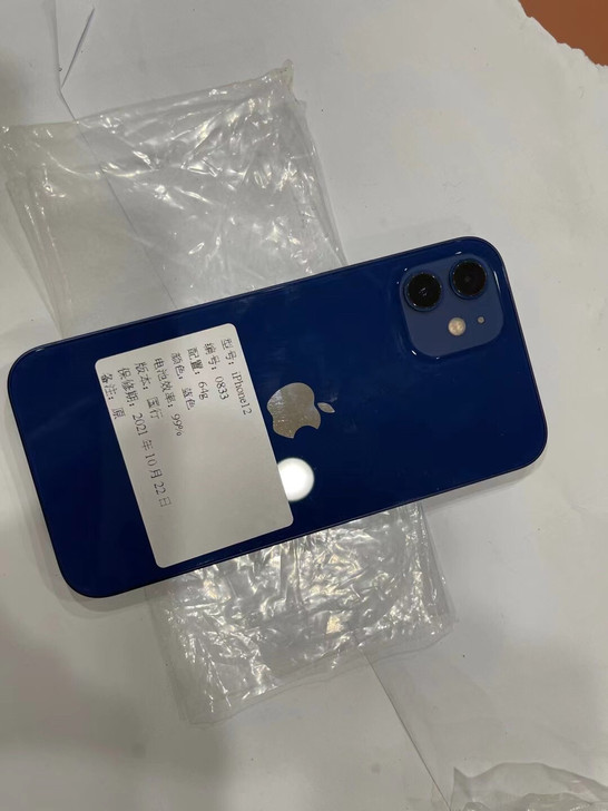 iphone 12 64G 蓝色 在保 4...