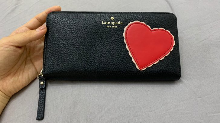 kate spade长款钱包牛皮