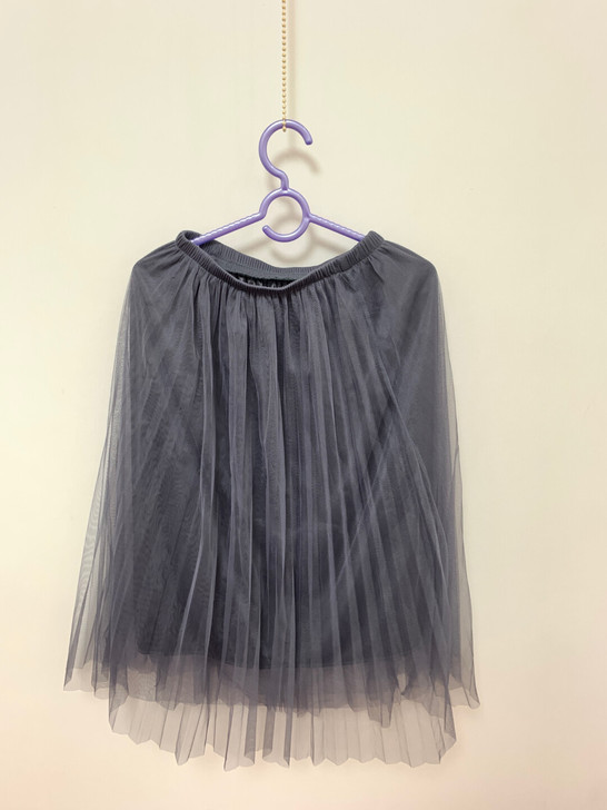 灰蓝色偏灰 网纱裙 女 全新