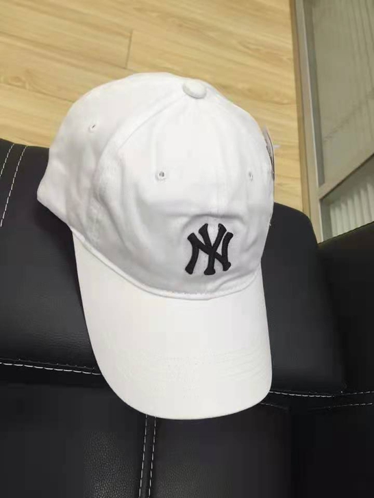 MLB官方 男女软顶帽子韩版情侣纽约洋基小...
