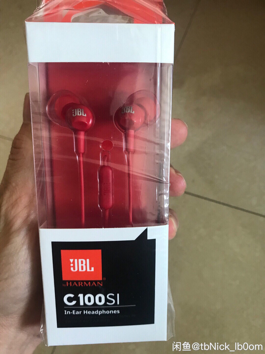 全新原装正品JBL耳机 型号C100si ...