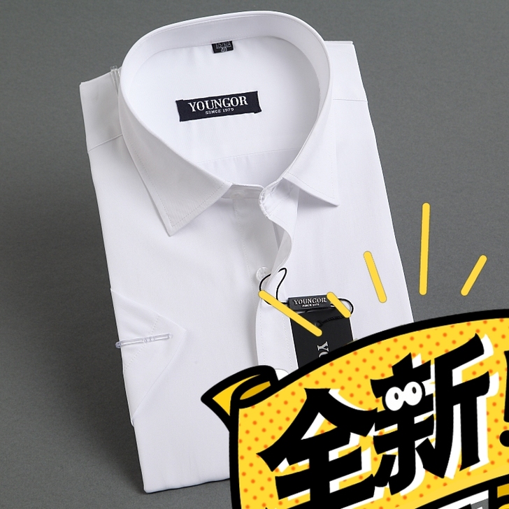 正品特价雅戈尔男士衬衣 白衬衫59包邮特价...