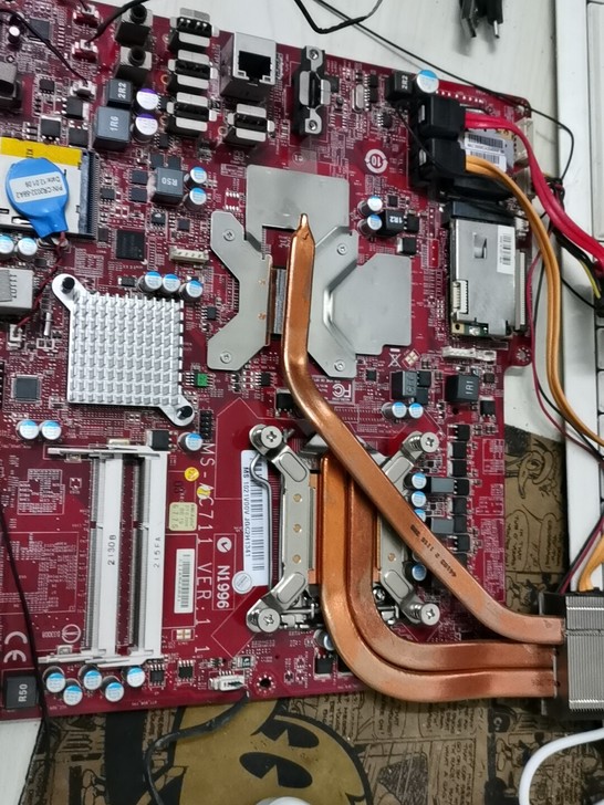 海尔一体机电脑N1996主板带cpu