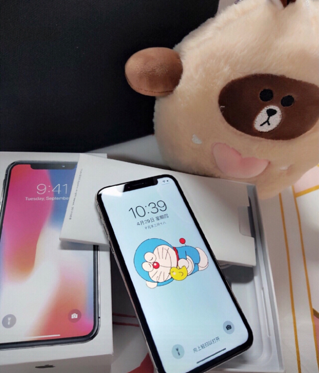 急出iPhone X自用苹果x白色256g...