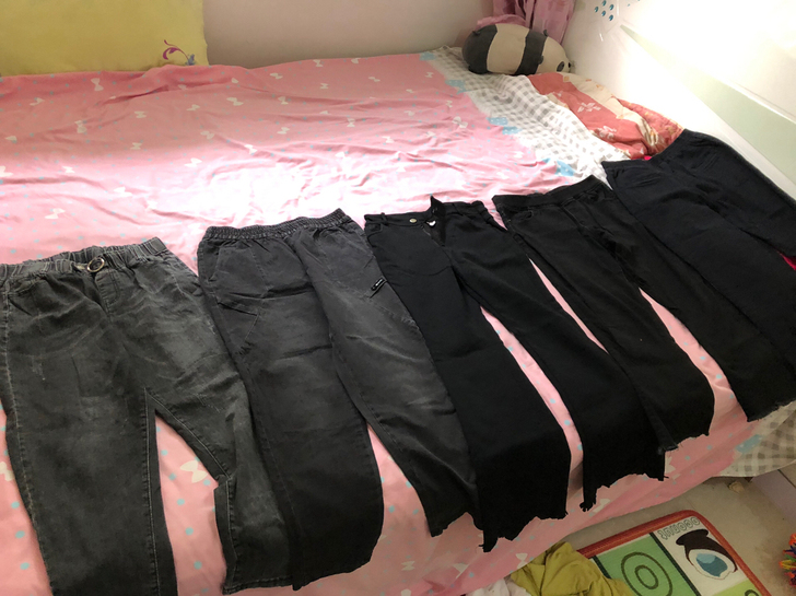 大码女装裤子，很多都是全新，一条20，两条...
