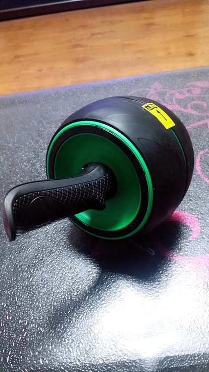 (送跪垫）自动回弹健腹轮腹肌轮男女收腹滚轮...