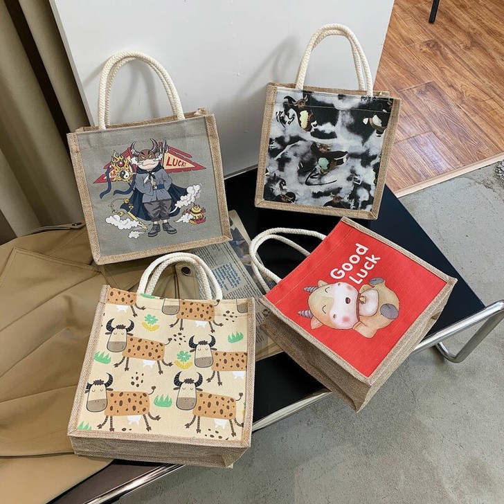 〔包邮〕帆布包包女2021新款潮韩版上班便...