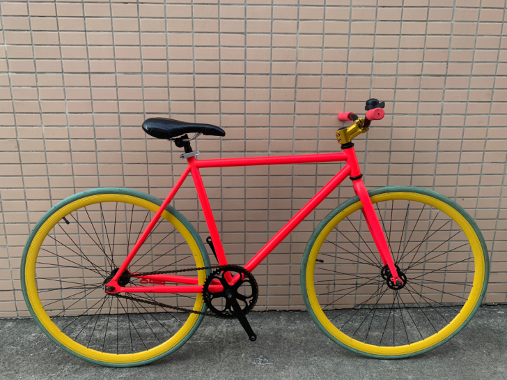 复古自行车#死飞车#场地运动车#700C#...