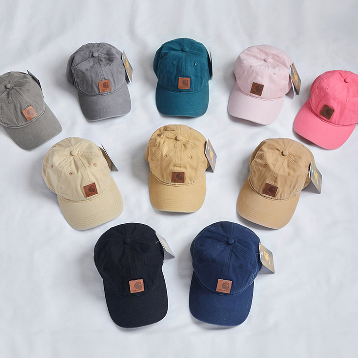 卡哈特软顶水洗做旧鸭舌帽 Carhartt...