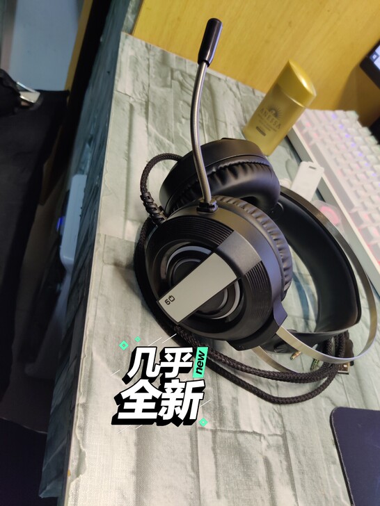 惠普头戴有线耳机(闲置,仅此一件)