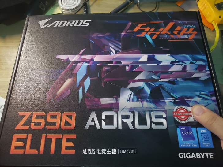 技嘉z590 aorus elite 主板...