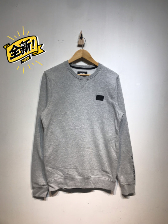 美单mossimo混纺男抓绒套头卫衣