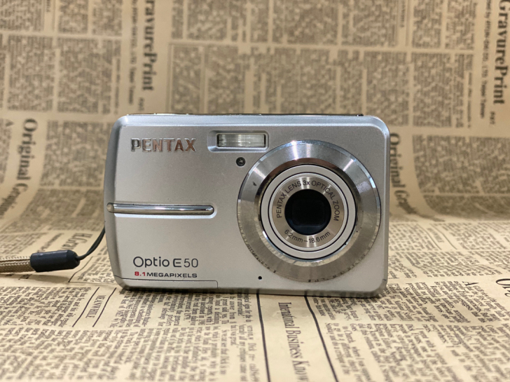 【复古银色面包】宾得optio e50 c...