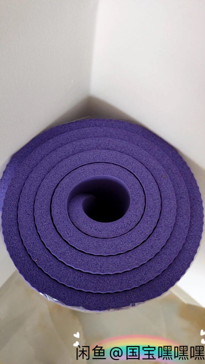 瑜伽垫9.9包邮全新瑜伽垫加厚加宽加长初学...
