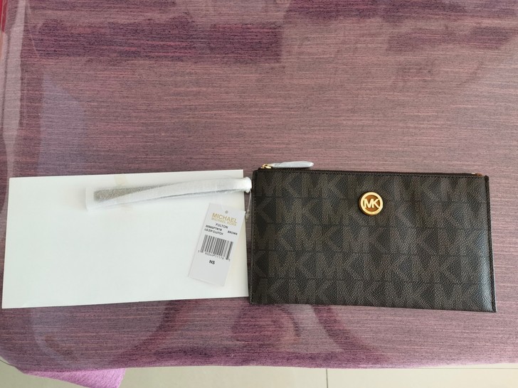 正品MK手拿包全新