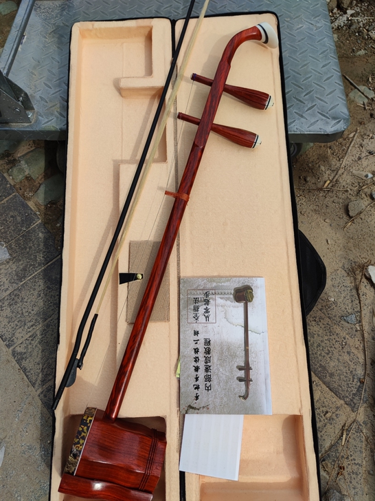 精品红木二胡便宜转传统六角筒演奏级二胡初学...