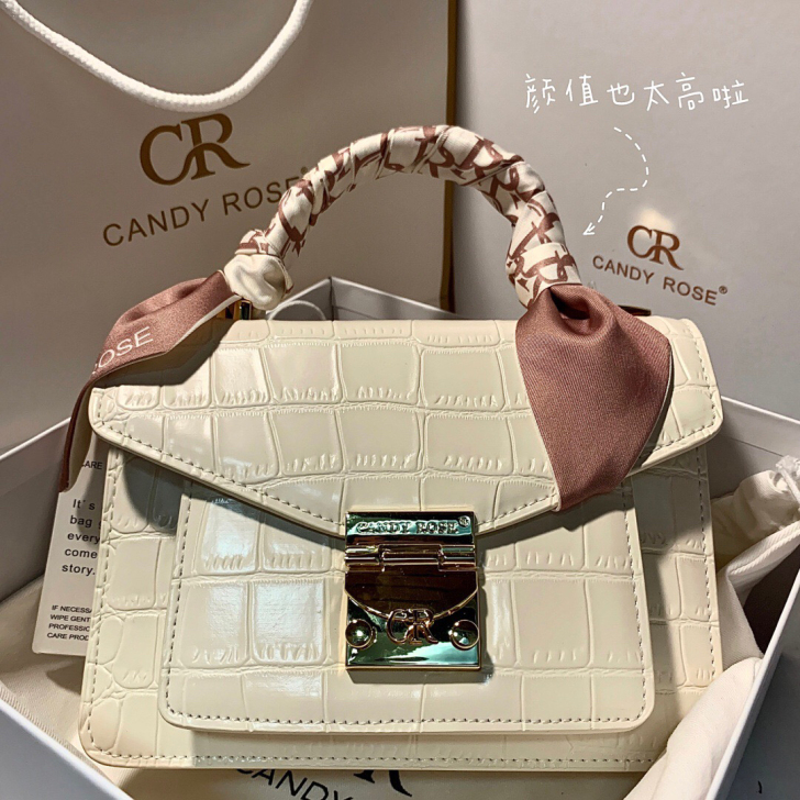 官网代拍直邮正品全新CR邮差包 单肩斜挎手...