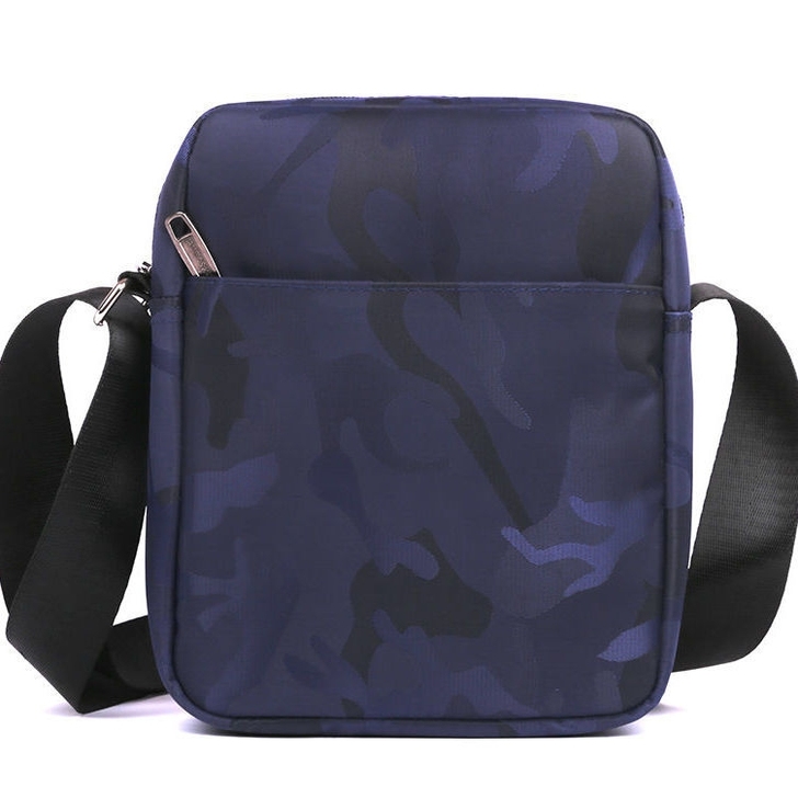 包男男士单肩包潮流斜挎包小挎包布印花单肩斜...