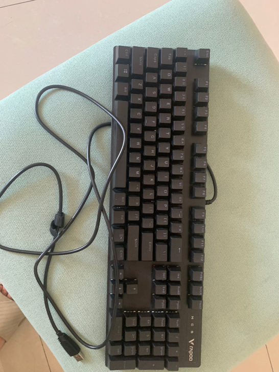 雷柏(Rapoo) V500PRO 机械键...