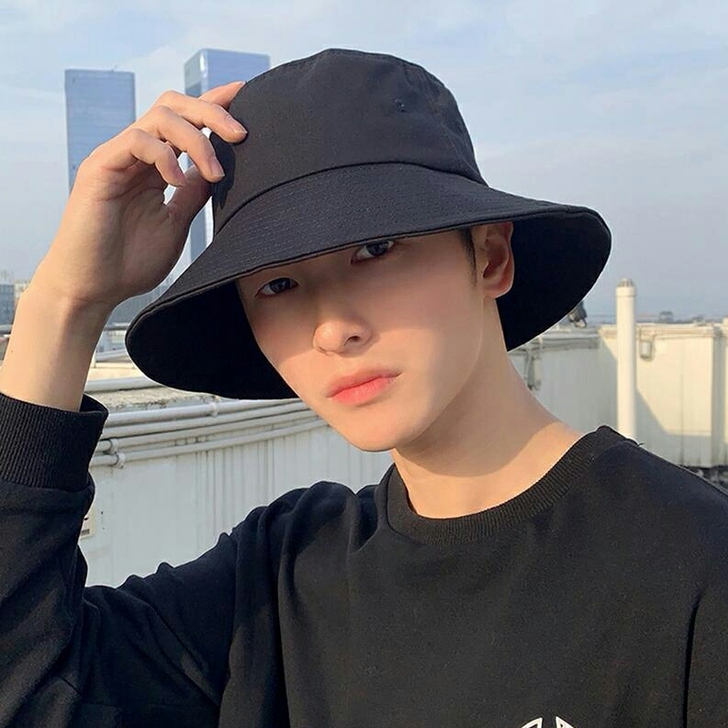 渔夫帽男帽子大檐夏款韩版潮牌日系男士遮阳帽...