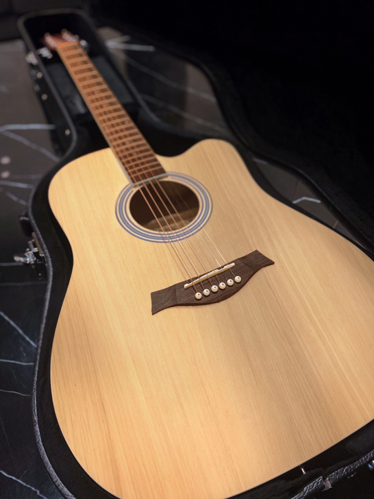 单板吉他初学者配件齐全可加电箱40寸41寸...