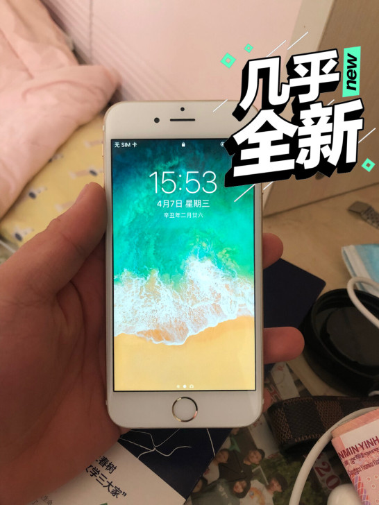 苹果6 无拆修 国行16g 备用机 12的...