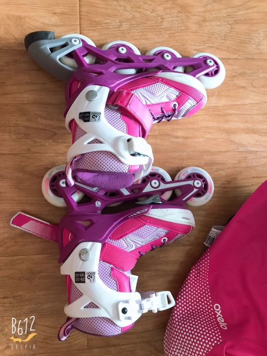 迪卡农轮滑鞋，尺码s，29到32号，只穿过...