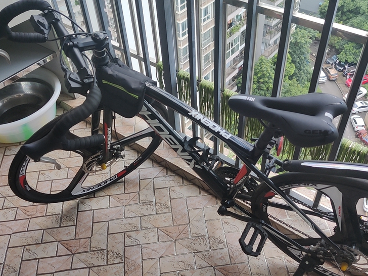 27速  买起来就没整么骑过 重庆的上门自...