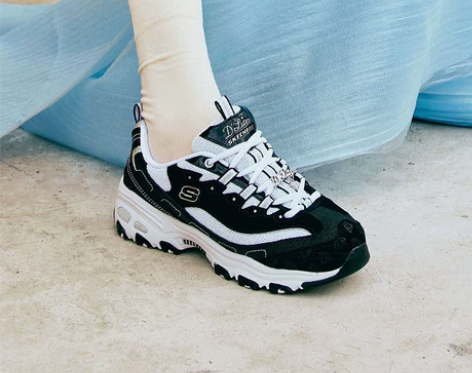 Skechers斯凯奇夏透气小白鞋女休闲时...