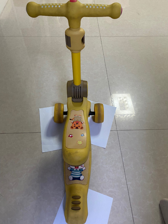 兔小贝折叠滑板车可坐可骑踏板车儿童小孩1$...