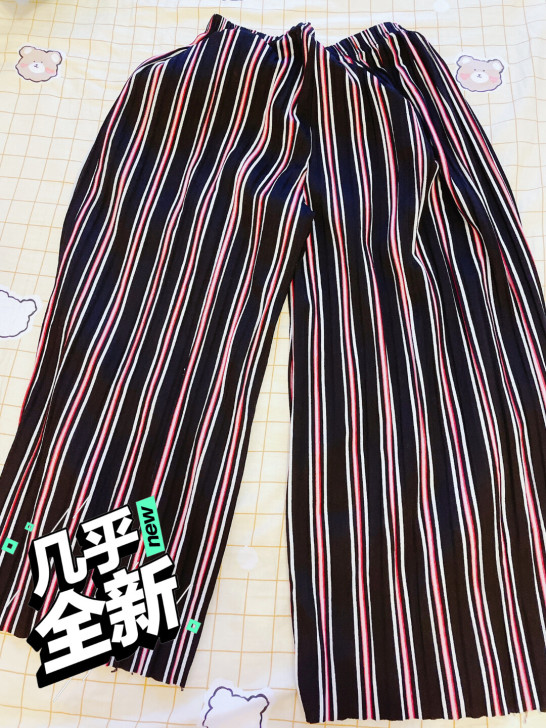 夏款条纹裤