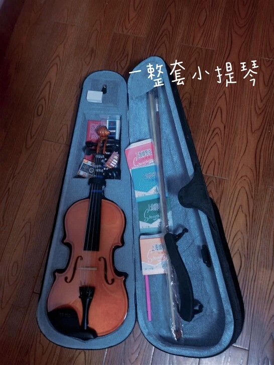 小提琴， 尺寸4/4，成人款 （二手）
