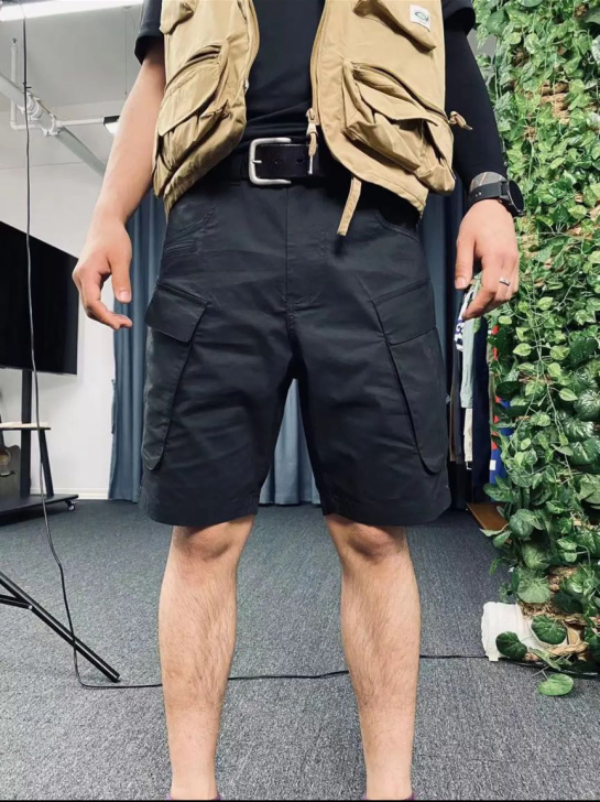 New Era纽亦华 潮酷夏季工装裤子男新...