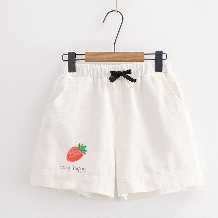 日系运动短裤女夏季新款休闲高腰裤子学生韩版...