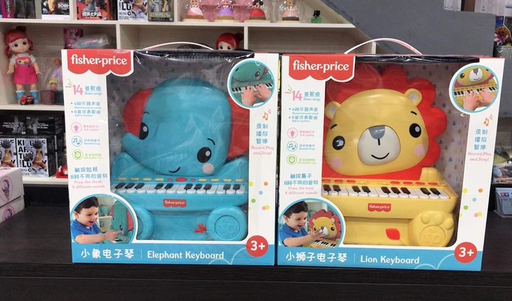 费雪电子琴费雪电子琴，14首歌曲，4首乐器...