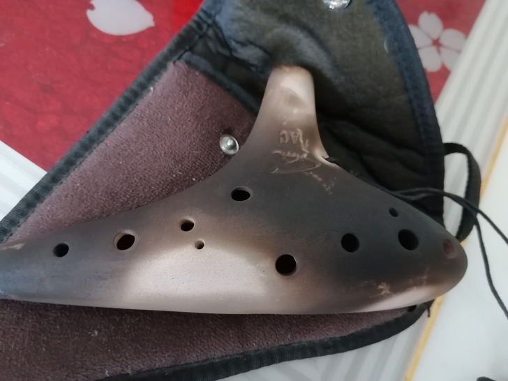 陶笛出售，ac的AC陶笛子十二孔。一次也没...