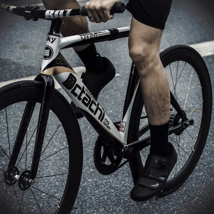 死飞 fixedgear 公路自行车 固齿...