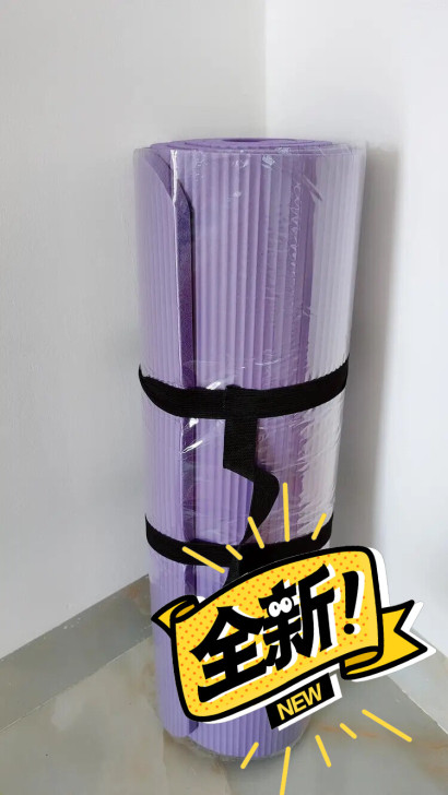 【全新】瑜伽垫加厚防滑初学者男女健身垫加宽...