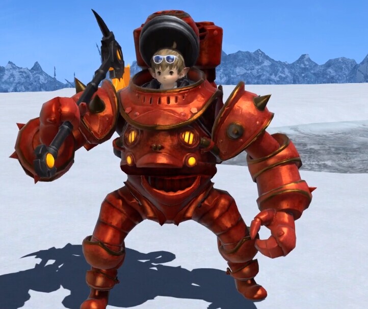 FF14最终幻想14 建筑06s铁甲小宝 ...