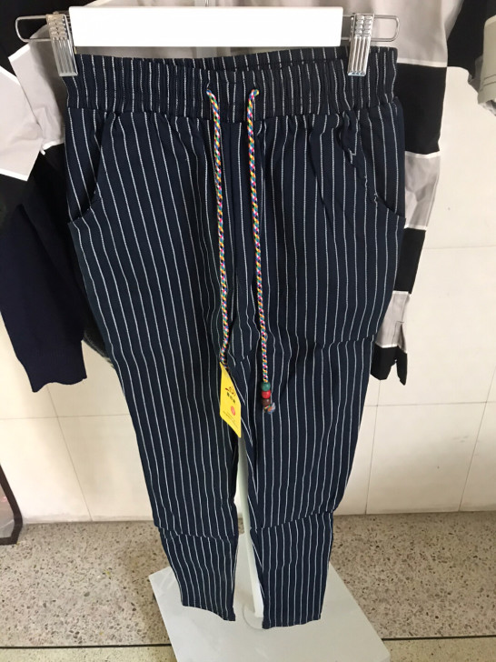 小脚裤子男韩版潮牌男韩版修身 裤子码数M码...
